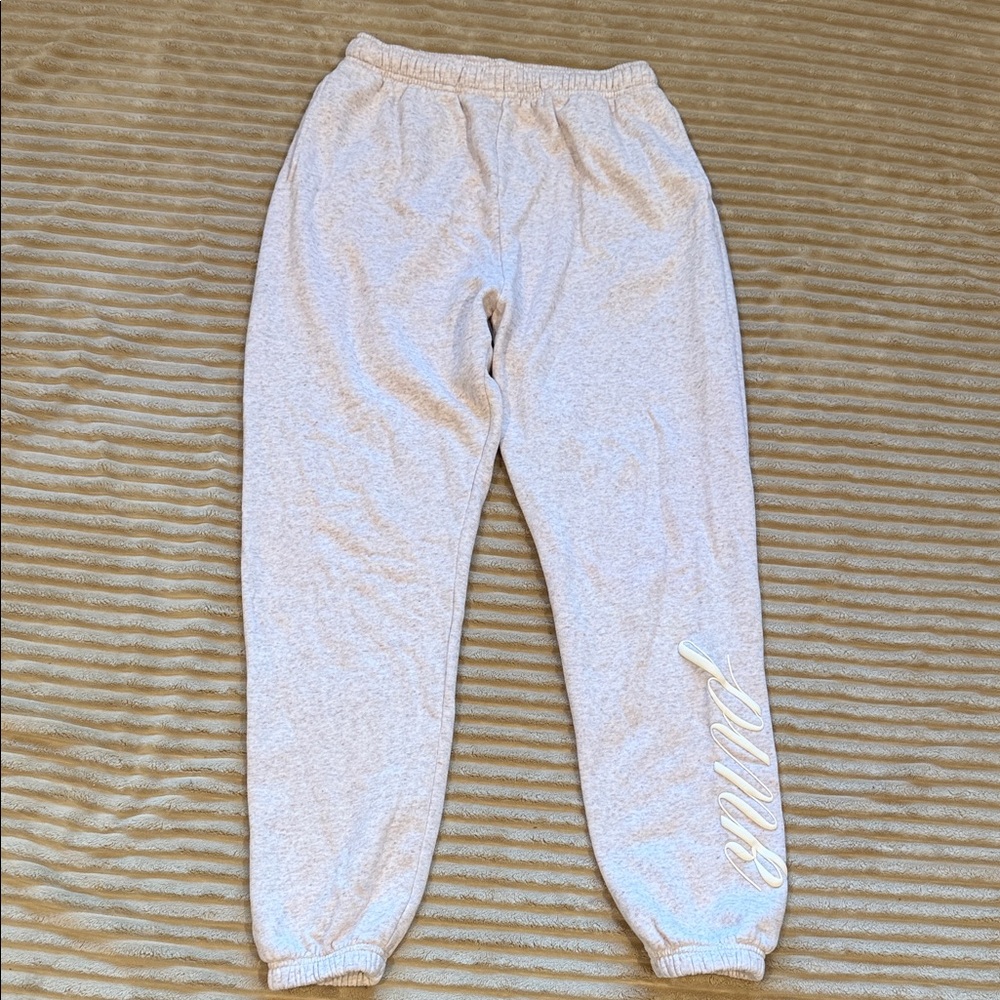 PINK Victoria's Secret Oatmeal Joggers